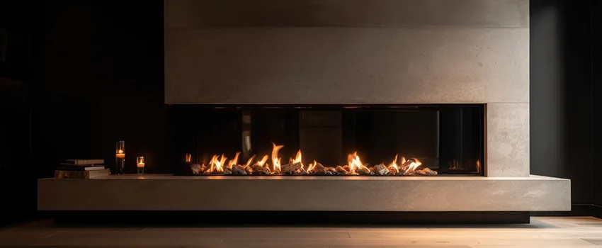 Gas Fireplace Ember Bed Design Services in West Odessa, Texas