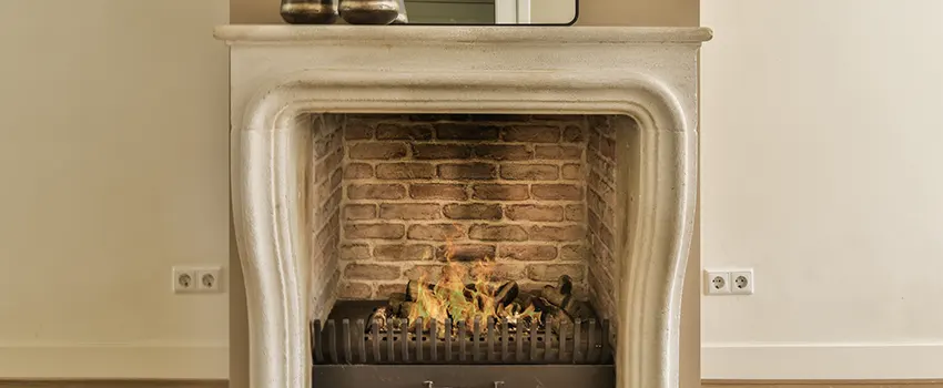 Vintage-style Fireplace Redesign in West Odessa, Texas