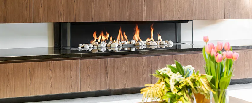 Double-height Fireplace Design Refurbishment in West Odessa, Texas