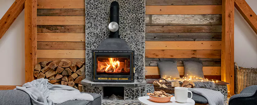 Thelin Hearth Products Direct Vent Gas Stove Fireplace Inspection in West Odessa, Texas